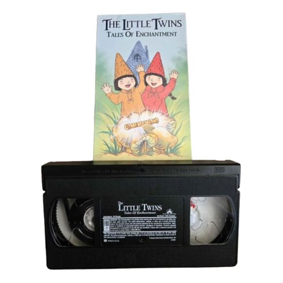 The Little Twins: Tales of Enchantment VHS (1998) – Vintage Kids Animation - Picture 3 of 6